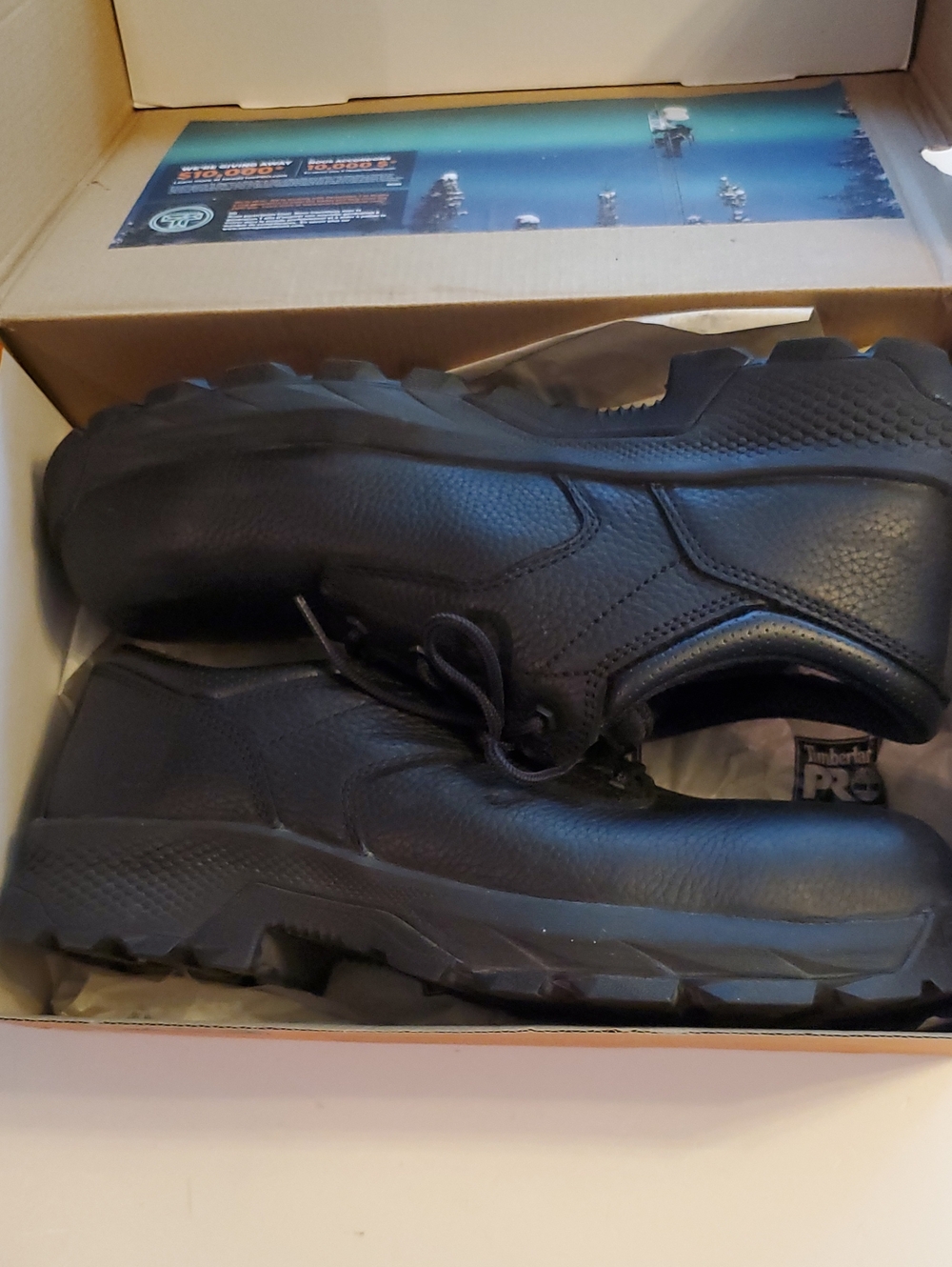 Timberland PRO Men's Black Composite Toe Work Ofxord Sz 12